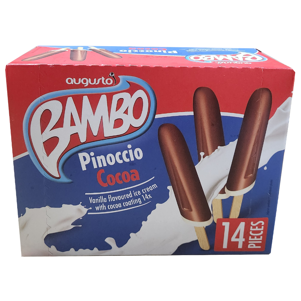 A1601025 - BAMBO BATONNET VANILLE CHOCO 14X52ML