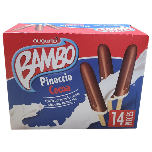 A1601025 - BAMBO BATONNET VANILLE CHOCO 14X52ML