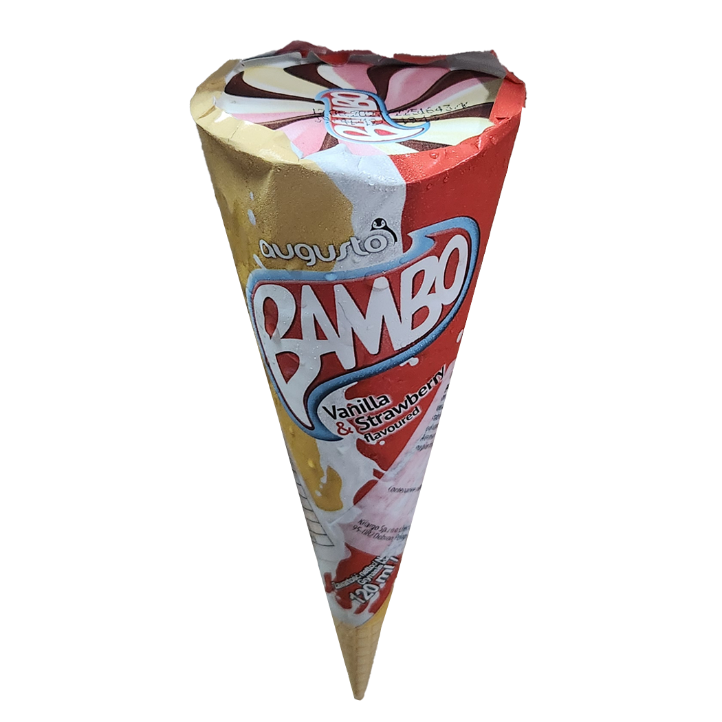 A1601026 - BAMBO CONE VANI FRAISE VANI CHOCO 120ML