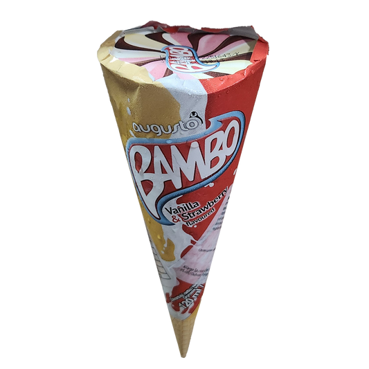 A1601026 - BAMBO CONE VANI FRAISE VANI CHOCO 120ML