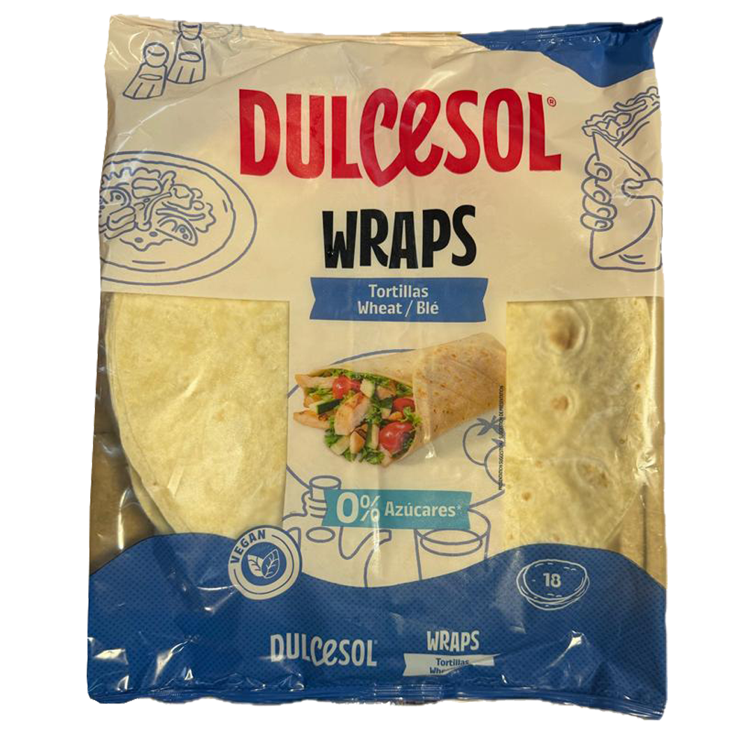 A2001020 - DULCESOL TORTILLAS  XXL (18U)  1440G