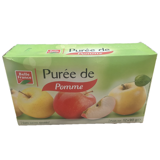 A2102037 - BF COMPOTES POMMES S.SUCRE POT DE 12X90GR GOURDE