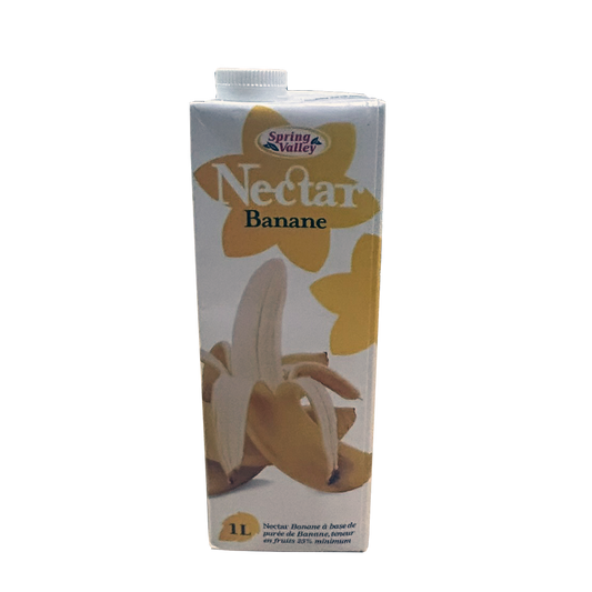 B0203017 - NECTAR BANANE SPRING VALLEY BRIQUE 1L