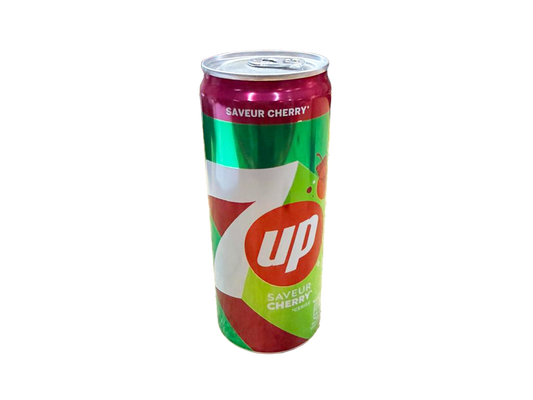 B0401018 - BOISSON 7UP CHERRY 33CL