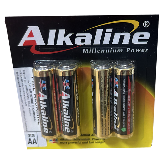 E0406005 - PT INTER - PILE ABC LR6-4B ALKALINE