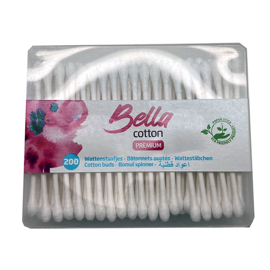 H9999074 - BELLA COTON TIGE BOITE 200 BATONS