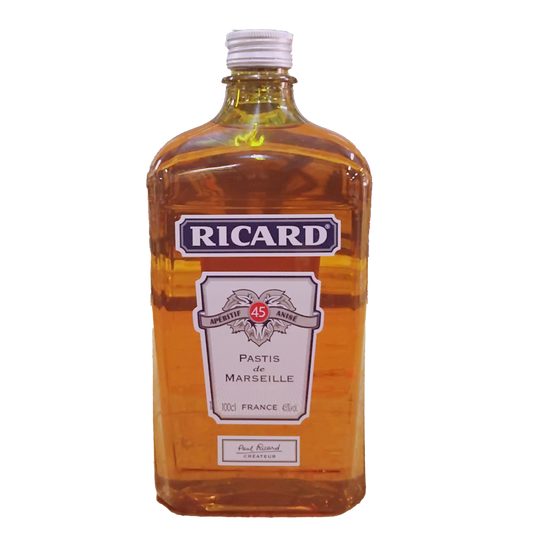 L0199037 - PASTIS RICARD BOUTEILLE PLASTIQUE 1L