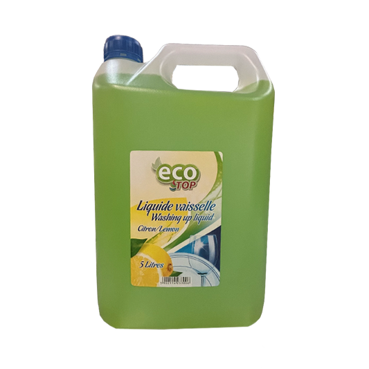 N0499023 - LIQUIDE VAISSELLE ECOTOP 5L CITRON