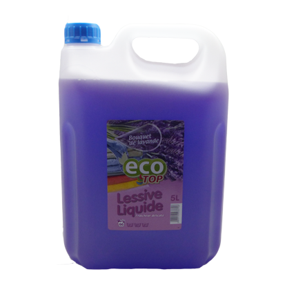 N0499025 - LESSIVE LIQUIDE ECOTOP 5L LAVANDE