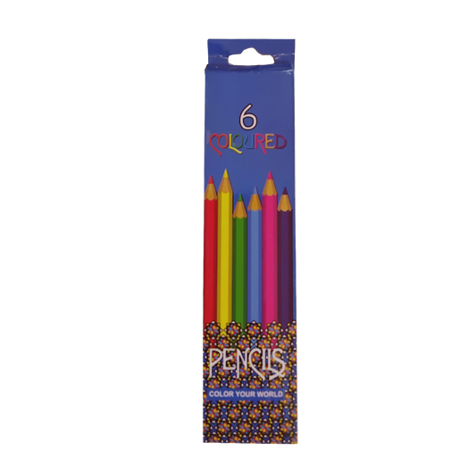 P0606004 - CRAYON DE COULEUR x6-SR19021