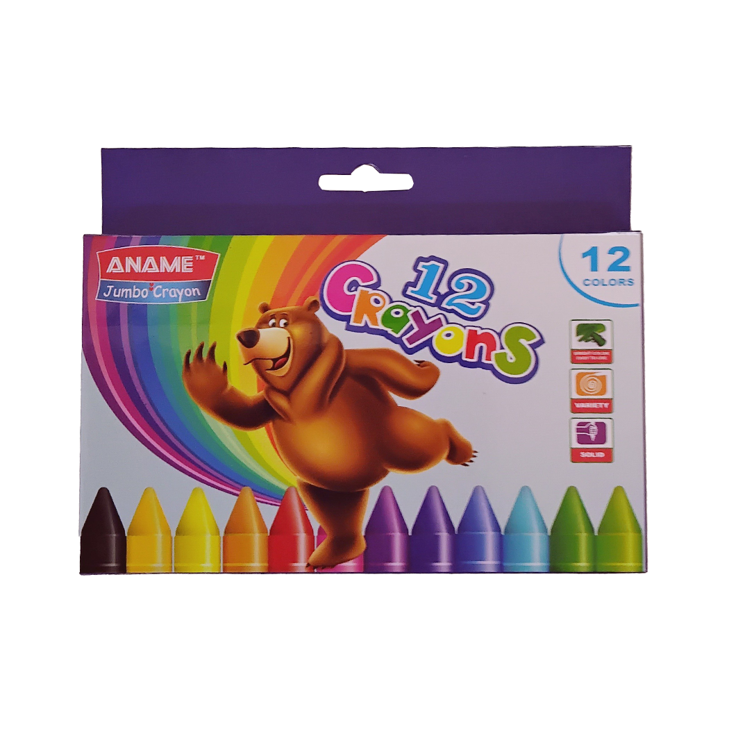 P0606007 - CRAYON DE COULEUR JUMBO BOITE DE 14 AN0577