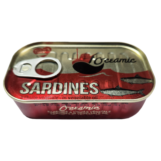A0505008 - OCEAMIC SARDINE HUILE VEGETALE 125GM