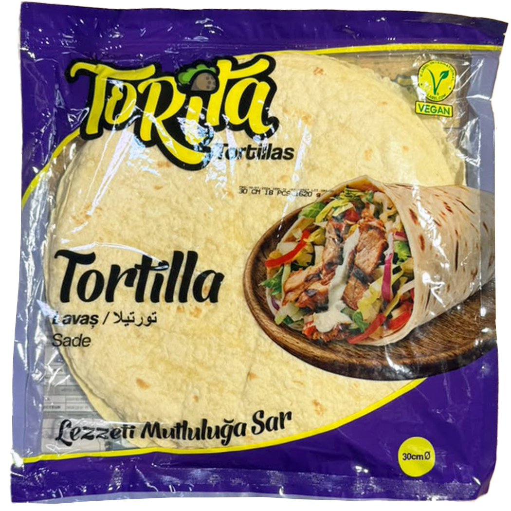 A2001021 - TORITA TORTILLAS XXL (18U) 1620G